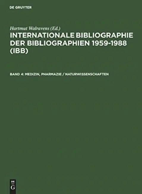 Buy International Bibliography of Bibliographies 1959-1988 (English, Not Available (NA)) — BookShops.in
