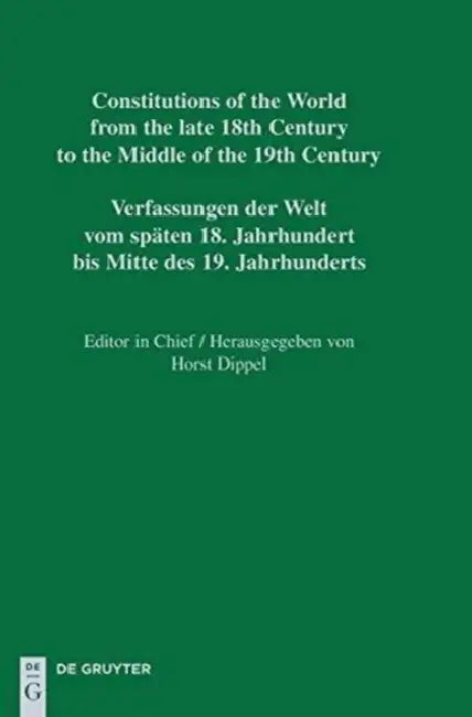 Buy Constitutional Documents of France, Corsica and Monaco 1789-1848 / Documents Constitutionnels de la (English, Stephane Caporal | Jorg Luther | Olivier Vernier) — BookShops.in