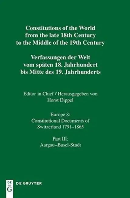 Buy Aargau - Basel-Stadt (English, Horst Dippel) — BookShops.in
