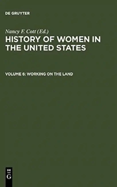 Buy Working on the Land (English, Nancy F. (EDT) Cott) — BookShops.in
