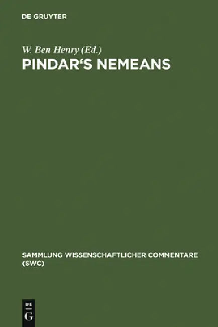 Buy Pindar's Nemeans (English, W. Ben Henry) — BookShops.in