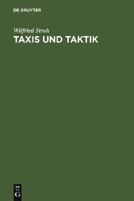 Buy Taxis und Taktik (English, Wilfried Stroh) — BookShops.in