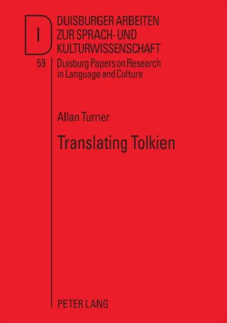 Buy Translating Tolkien (English, René Dirven | Allan Turner) — BookShops.in