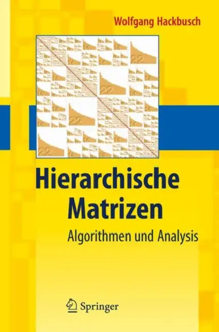 Buy Hierarchische Matrizen (English, Wolfgang Hackbusch) — BookShops.in