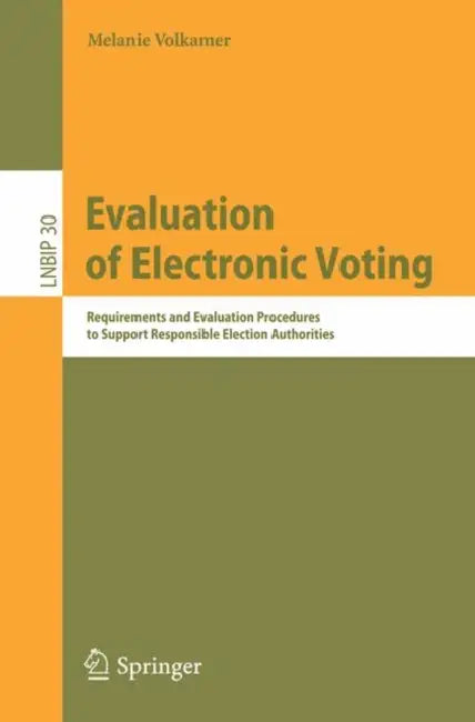 Buy Evaluation of Electronic Voting (English, Melanie Volkamer) — BookShops.in