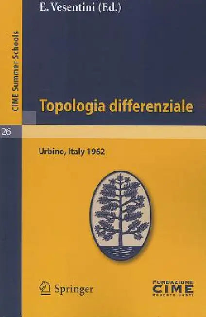Topologia Differenziale (English, E. Vesentini)