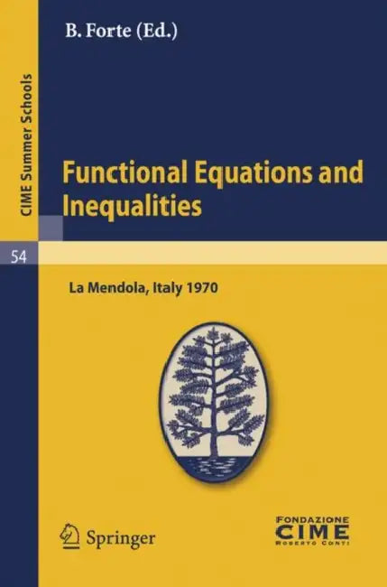 Buy Functional Equations and Inequalities (English, B. Forte) — BookShops.in