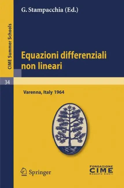 Buy Equazioni Differenziali Non Lineari (English, G. Stampacchia) — BookShops.in