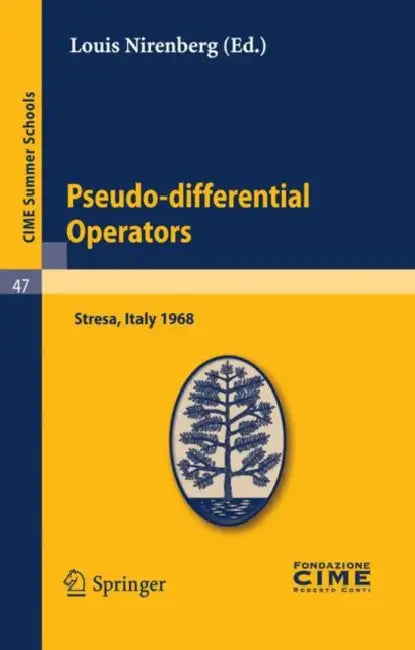 Buy Pseudo-Differential Operators (English, Louis Nirenberg) — BookShops.in