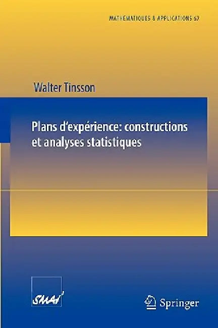 Plans d'Expérience (English, Walter Tinsson)