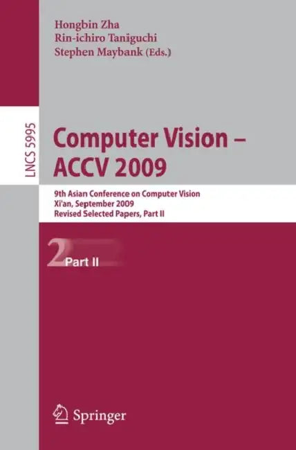Buy Computer Vision (English, Hongbin Zha | Rin-Ichiro Taniguchi | Stephen Maybank) — BookShops.in