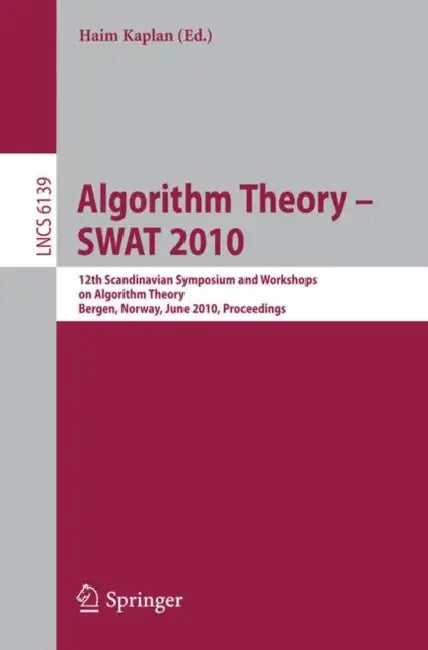 Buy Algorithm Theory - Swat 2010 (English, Haim Kaplan) — BookShops.in