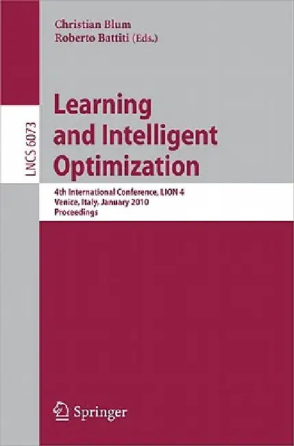 Buy Learning and Intelligent Optimization (English, Christian Blum | Roberto Battiti) — BookShops.in