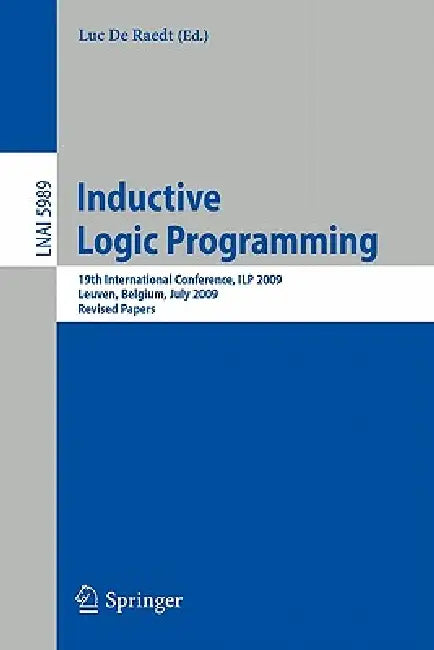 Buy Inductive Logic Programming (English, Luc Raedt) — BookShops.in