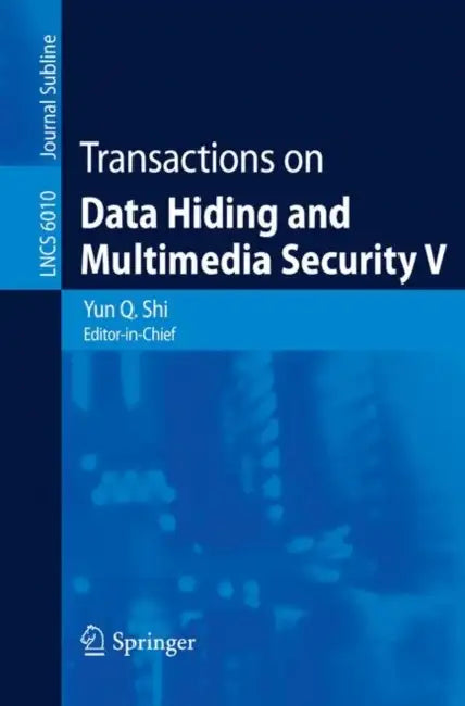 Buy Transactions on Data Hiding and Multimedia Security V (English, Yun Q. Shi) — BookShops.in