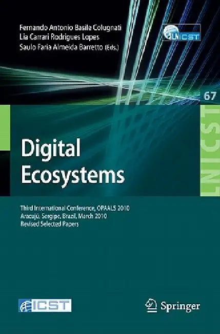 Buy Digital Eco-Systems | by Fernando Antonio Basile Colugnati | — BookShops.in