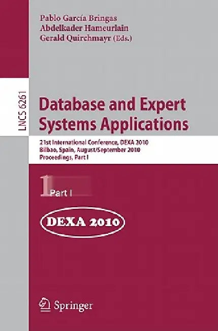 Buy Database and Expert Systems Applications (English, Pablo García Bringas | Abdelkader Hameurlain | Gerald Quirchmayr) — BookShops.in