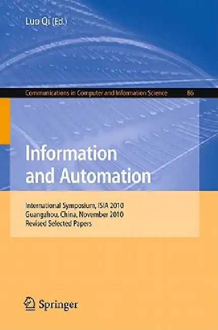Buy Information and Automation (English, Luo Qi) — BookShops.in