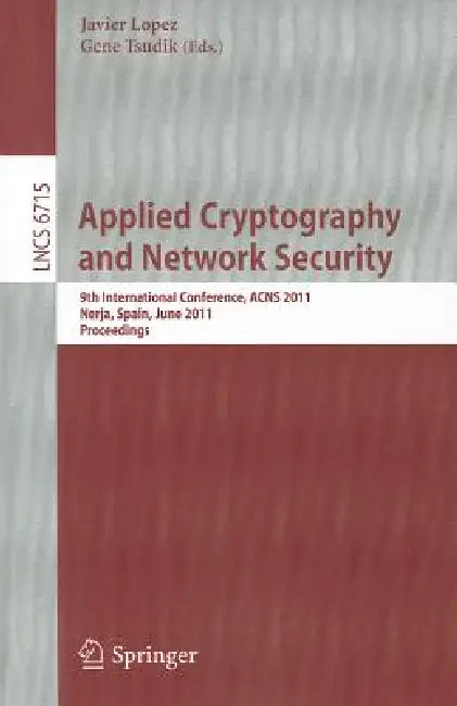 Buy Applied Cryptography and Network Security (English, Javier López | Gene Tsudik) — BookShops.in