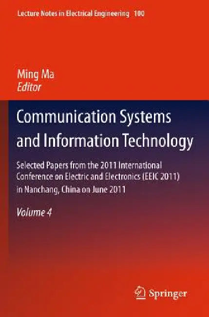 Buy Communication Systems and Information Technology (English, Ming Ma) — BookShops.in