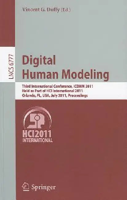Buy Digital Human Modeling (English, Vincent G. Duffy) — BookShops.in