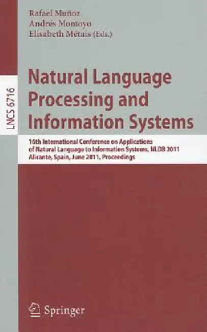 Natural Language Processing and Information Systems (English, Rafael Munoz | Andres Montoyo | Elisabeth Metais) view 2