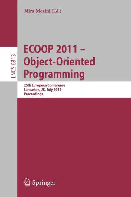 Buy Ecoop 2011--Object-Oriented Programming (English, Mira Mezini) — BookShops.in