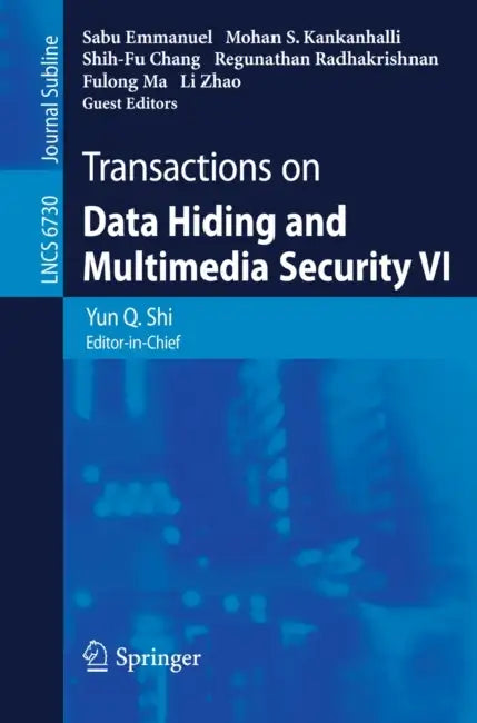 Buy Transactions on Data Hiding and Multimedia Security VI (English, Yun Q. Shi) — BookShops.in
