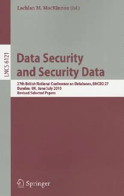 Buy Data Security and Security Data (English, Lachlan MacKinnon) — BookShops.in