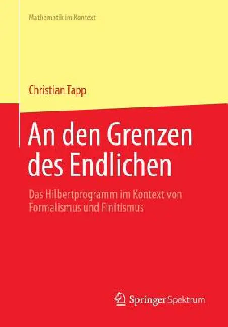 Buy An Den Grenzen Des Endlichen (English, Christian Tapp) — BookShops.in