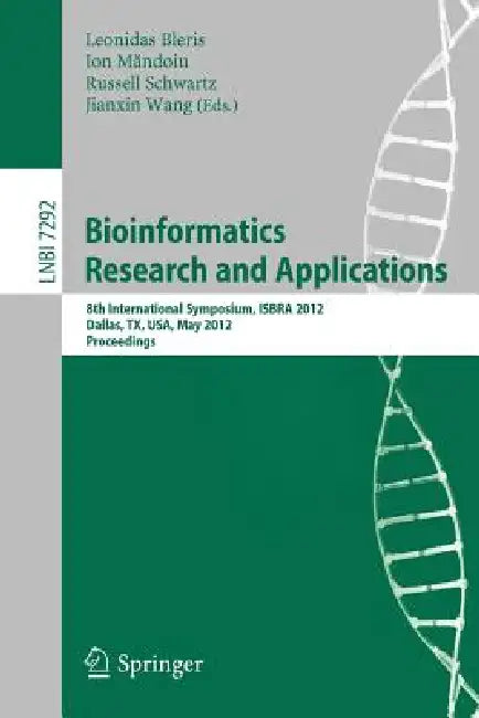 Buy Bioinformatics Research and Applications (English, Leonidas Bleris | Ion Mandoiu | Russell Schwartz) — BookShops.in