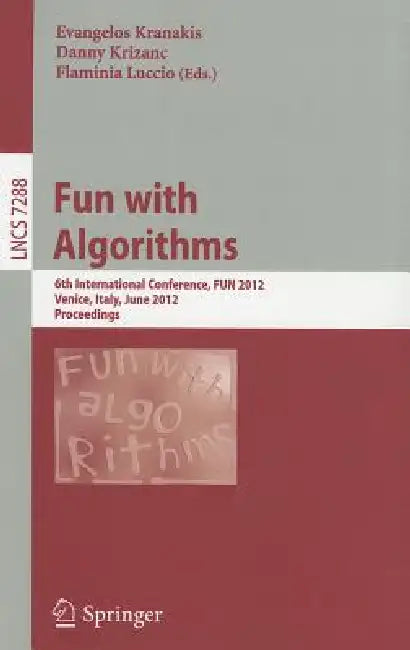 Buy Fun with Algorithms (English, Evangelos Kranakis | Danny Krizanc | Flaminia Luccio) — BookShops.in
