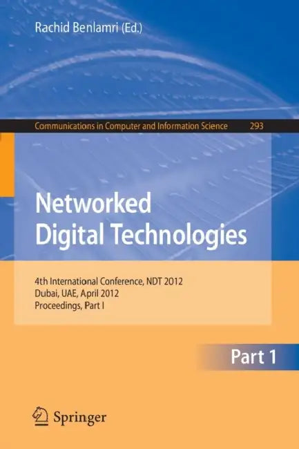 Buy Networked Digital Technologies (English, Rachid Benlamri) — BookShops.in