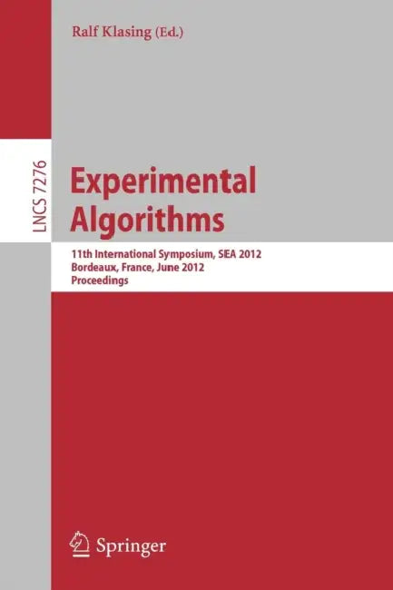 Buy Experimental Algorithms (English, Ralf Klasing) — BookShops.in