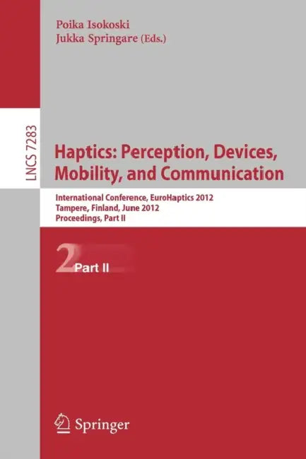 Buy Haptics (English, Poika Isokoski | Jukka Springare) — BookShops.in