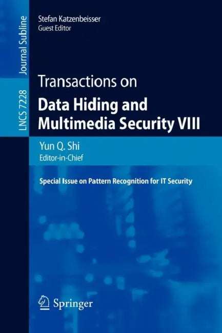 Buy Transactions on Data Hiding and Multimedia Security VIII (English, Yun Q. Shi) — BookShops.in