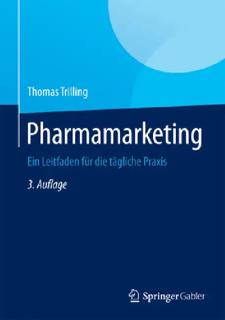 Buy Pharmamarketing (English, Thomas Trilling) — BookShops.in