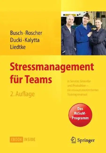 Buy Stressmanagement Für Teams | by Christine Busch | Susanne Ro — BookShops.in