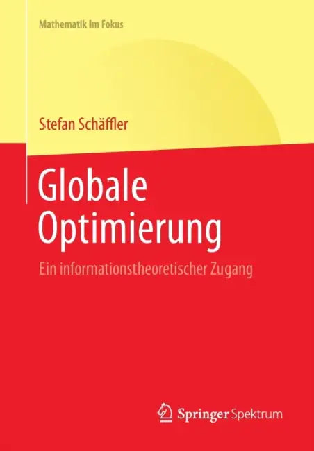 Buy Globale Optimierung (English, Stefan Schaeffler) — BookShops.in