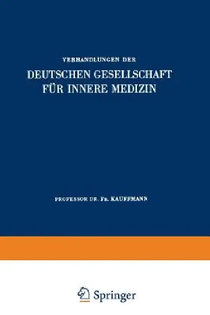 Buy Einundsechzigster Kongress (English, Fr Kauffmann) — BookShops.in