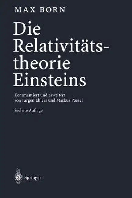 Buy Die Relativitätstheorie Einsteins (English, Max Born) — BookShops.in