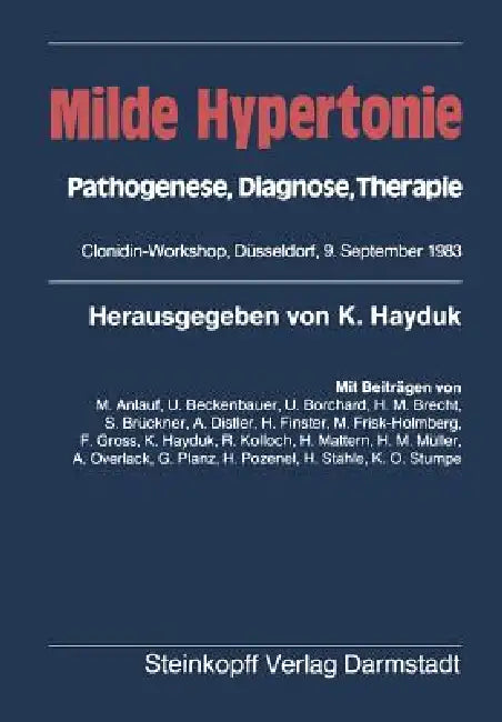 Buy Milde Hypertonie (English, K. Hayduk | F. Gross) — BookShops.in
