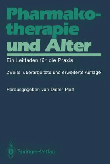 Buy Pharmakotherapie Und Alter (English, Dieter Platt) — BookShops.in