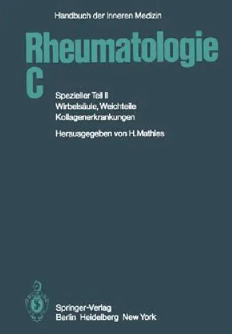 Buy Rheumatologie C | by M. Aufdermaur | G. L. Bach | J. -M Enge — BookShops.in