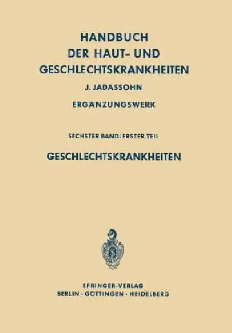 Buy Geschlechtskrankheiten | by Hans Schuermann | Arthur Leinbro — BookShops.in