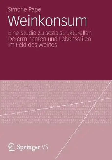 Buy Weinkonsum (English, Simone Pape) — BookShops.in