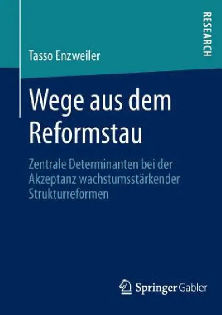 Buy Wege Aus Dem Reformstau (English, Tasso Enzweiler) — BookShops.in
