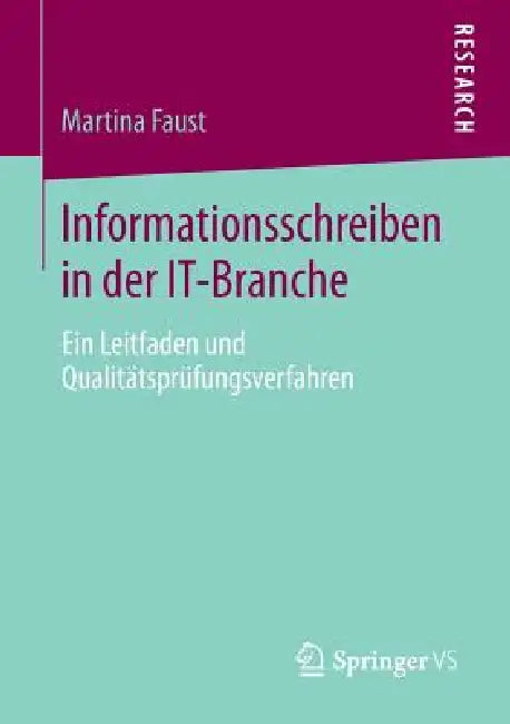 Buy Informationsschreiben in Der It-Branche (English, Martina Faust) — BookShops.in