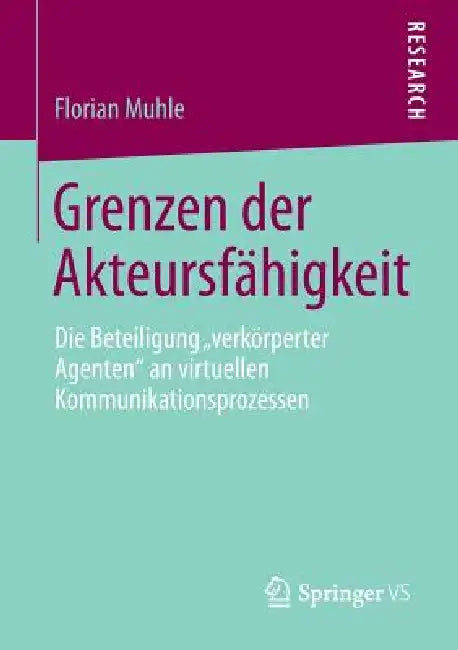 Buy Grenzen Der Akteursfähigkeit (English, Florian Muhle) — BookShops.in