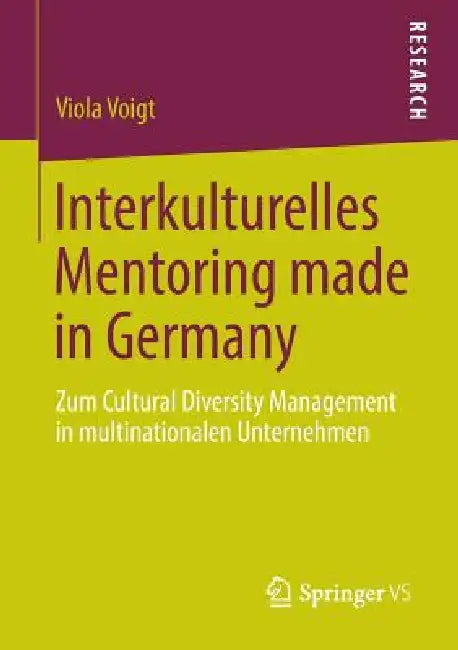 Buy Interkulturelles Mentoring Made in Germany (English, Viola Voigt) — BookShops.in